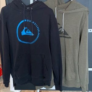 Two medium sweatshirts. Quiksilver brand!